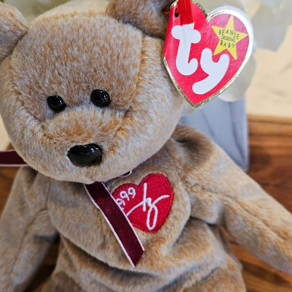 1999 Signature The Bear TY beanie baby Vintage - Picture 2 of 9